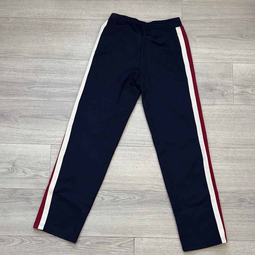 Sporty & Rich Men’s Navy Joggers with Red and White Stripes - Picture 4 of 5